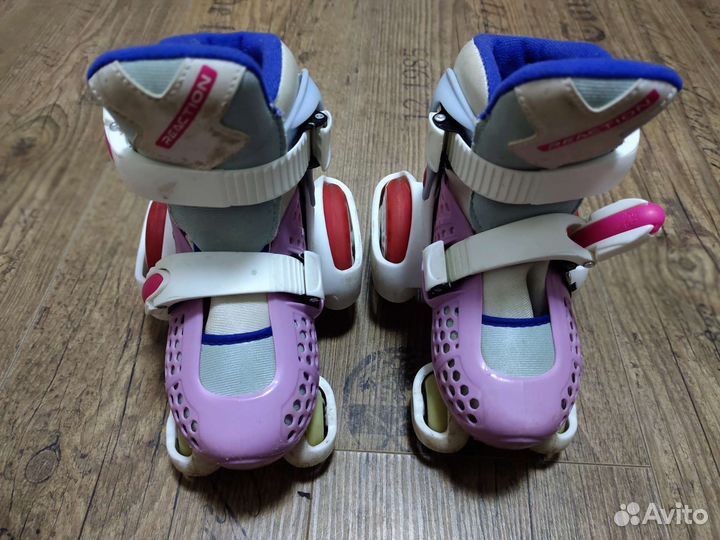 Роликовые коньки детские 2 в 1