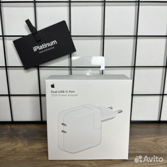 Сетевое Зарядное Устройство Apple 35W (Original)
