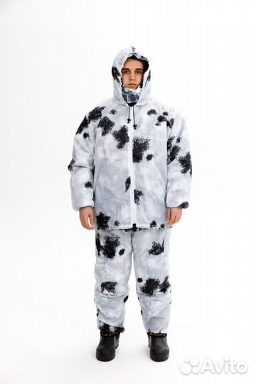 Костюм Маскировочный клякса белый