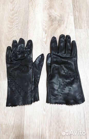 Женские кожаные перчатки