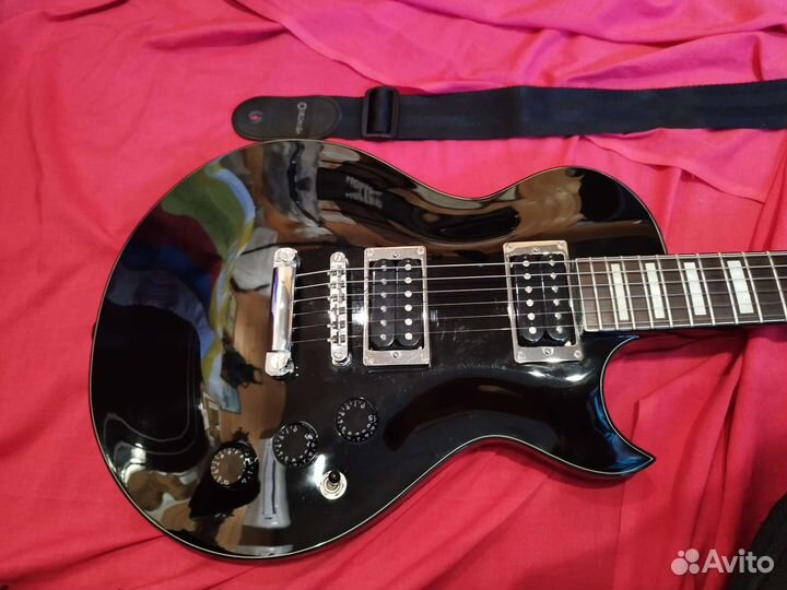 Электрогитара ibanez ART100dx-BK + чехол, ремень