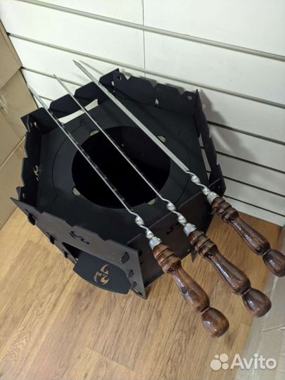 Печь универсальная 2в 1 мангал