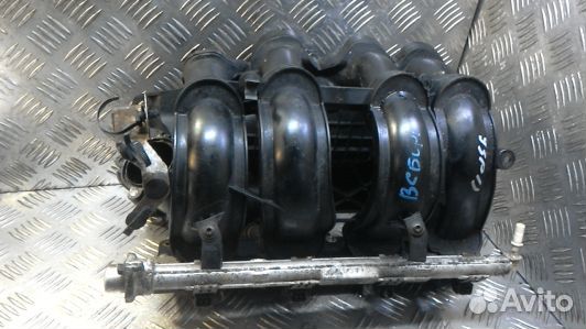 Впускной коллектор бензиновый ford focus 2 (93P11C