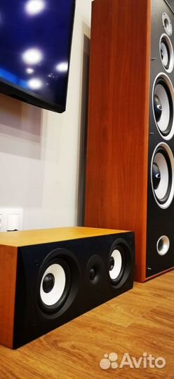 Колонки Ultimate PT1003 Tower фронт + TRC5 центр