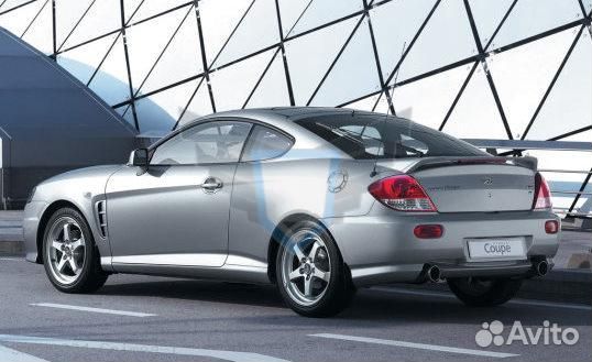 Порог левый Hyundai Coupe (GK), Tiburon 2003-2009 (0,8мм)