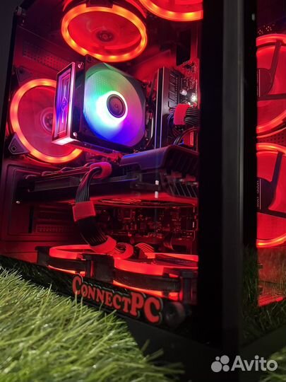 Игровой пк i5-12400/RX5700 8gb/16gb ram/1.25tb