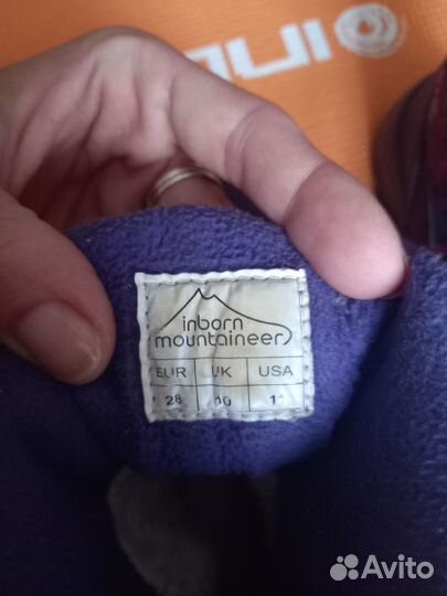 Ботинки зима 28р