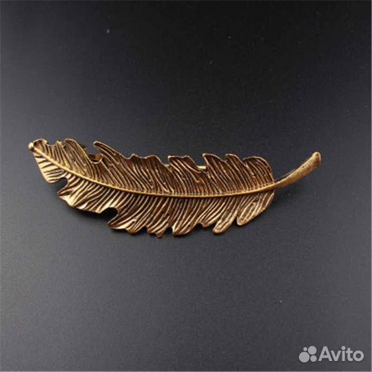 Заколка брошь перо ангела