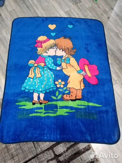 Плед теплый б.у