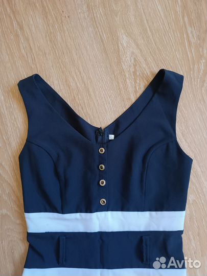 Платье в полоску 36 размер