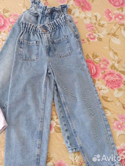 Джинсы для девочки пакетом