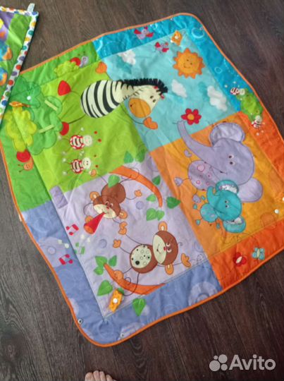 Развивающий коврик и домик