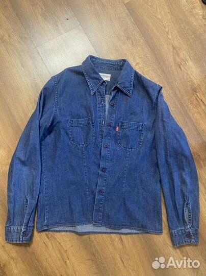 Джинсовая рубашка levis