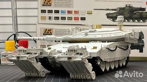 Сборная модель танка Меркава