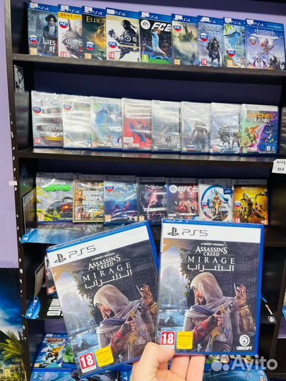 Assassins creed Mirage ps5 новый в плёнке