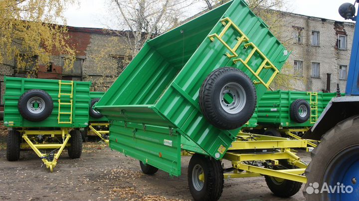 Прицеп тракторный Большая земля Бизон 2ПТС-6,5, 2023