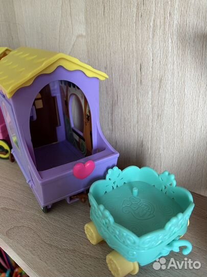 Наборы от Play doh и паровоз My little Pony