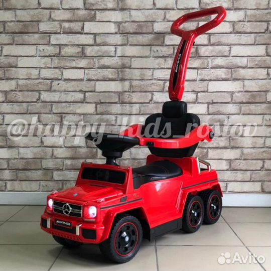 Детский электромобиль-каталка Mercedes G63