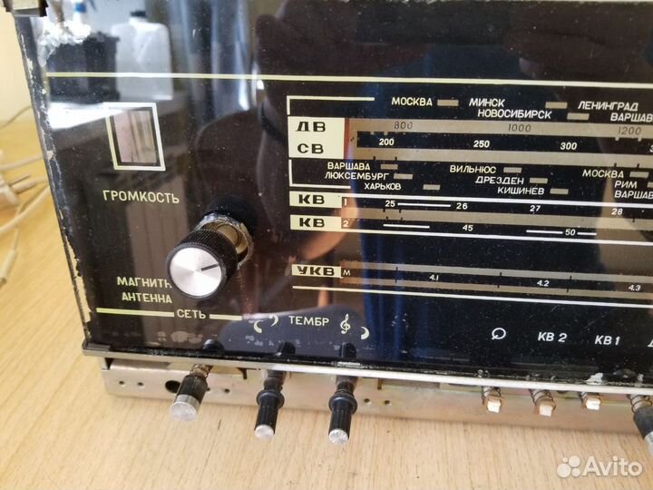 Шасси ламповой радиолы Урал-112