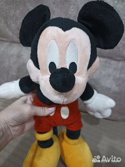 Мики маус мягкая игрушка