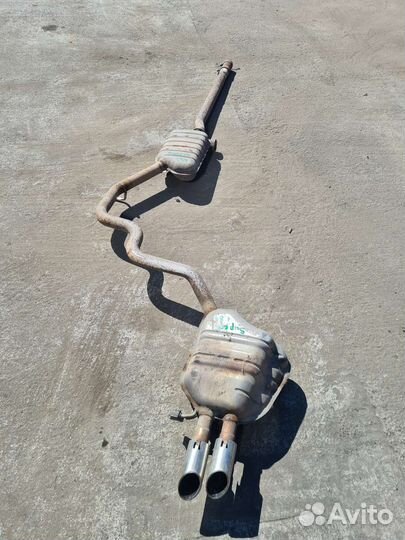 Выпускной тракт. Шкода Суперб 1.8 tsi