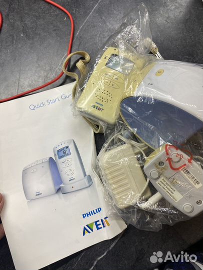 Радионяня Avent,измеритель температуры