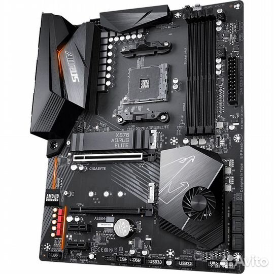 Материнская плата gigabyte x570 aorus elite