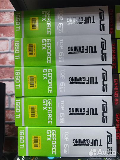 GTX 1660TI asus TUF gaming 6GB