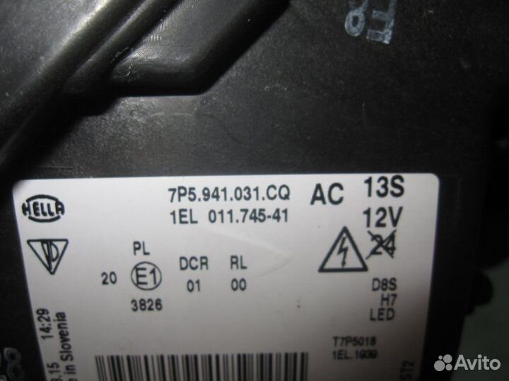 Фара передняя левая Porsche Cayenne 958 2010-2018