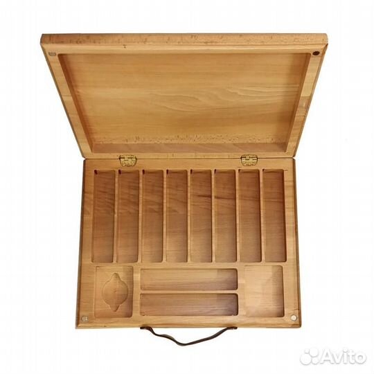 Набор для покера Crown на 500 фишек в кейсе из бука 62336