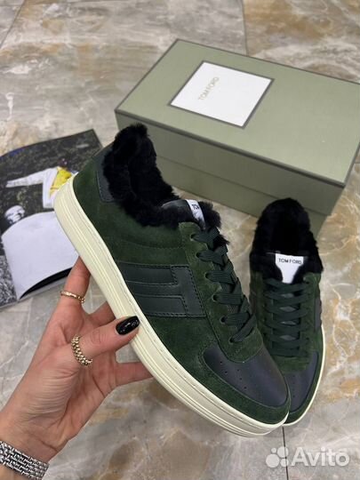 Кеды Tom Ford на меху