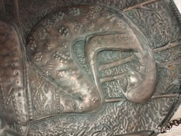 Настенное панно медь