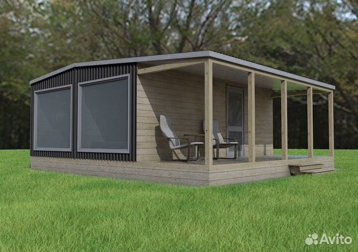 Модульный дом 40 кв.м. под ключ