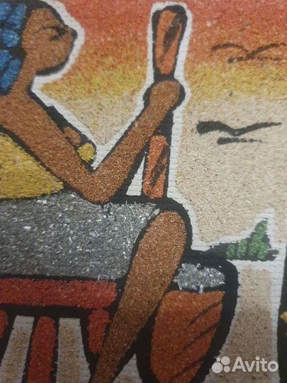 Картина 15*20 из песка, Кабо верде