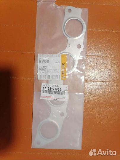 Прокладка на коллектор Тойота Витц 1 поколение