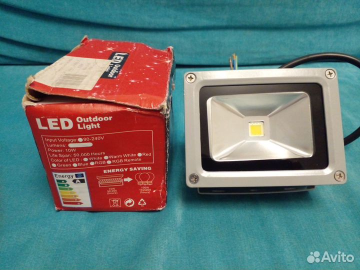 Прожектор LED 10W, IP 65, 4000k