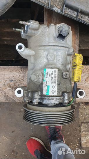 Компрессор кондиционера peugeot 308