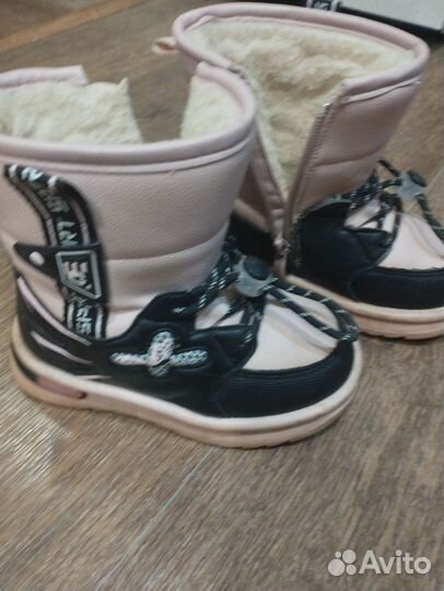 Ботинки зимние для девочки 27 размер
