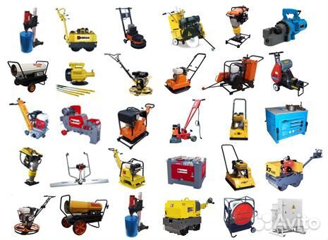 Ремонт строительного оборудования/ремонт виброплит