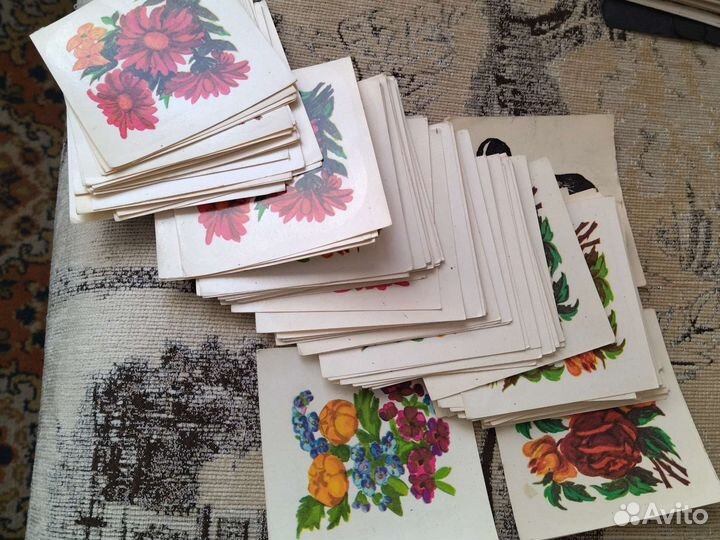 Переводные картинки СССР