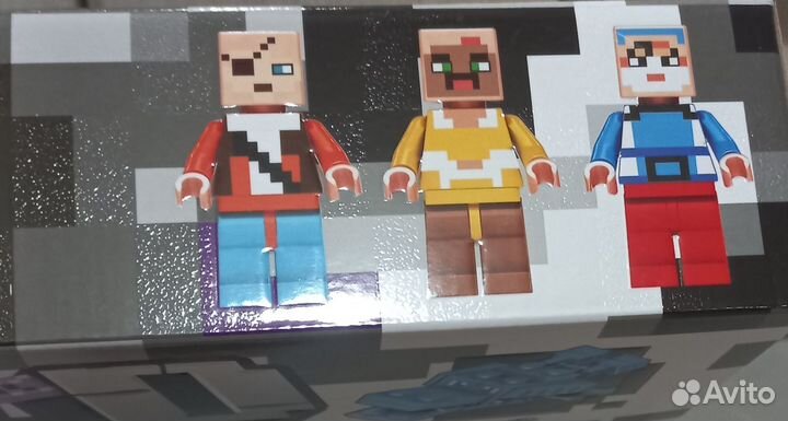 Конструктор Майнкрафт Нападение на чёрную крепость