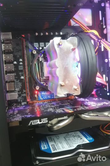 Игровой пк Intel E5 2640 v4, Nvidia GTX 650, 16 Гб