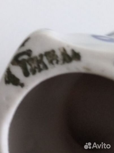 Гжель, сахарница, домовёнок