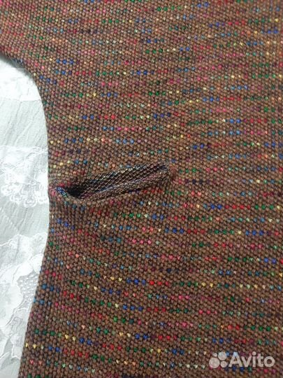 Платье туника вязаное тёплое женское