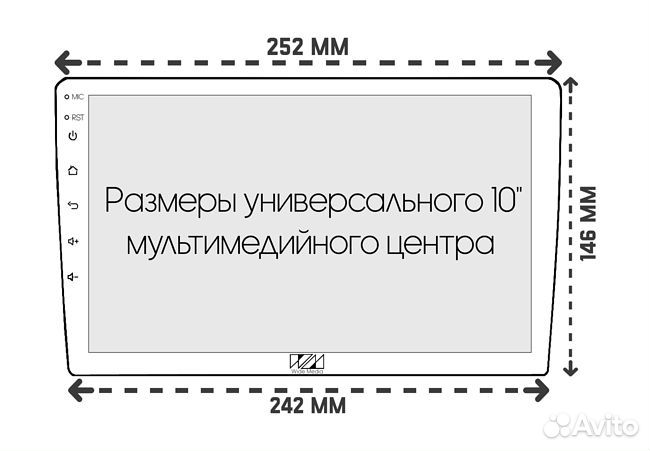 Рамка Toyota Yaris 2019+ Yaris Cross 2020+