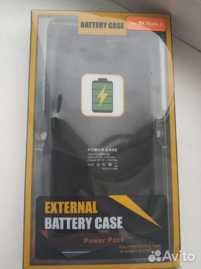 Xiaomi mi note 3 чехол батарея