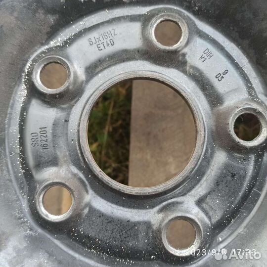 Штампованные диски r16