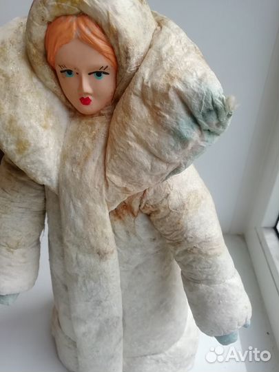 Снегурочка ватная СССР