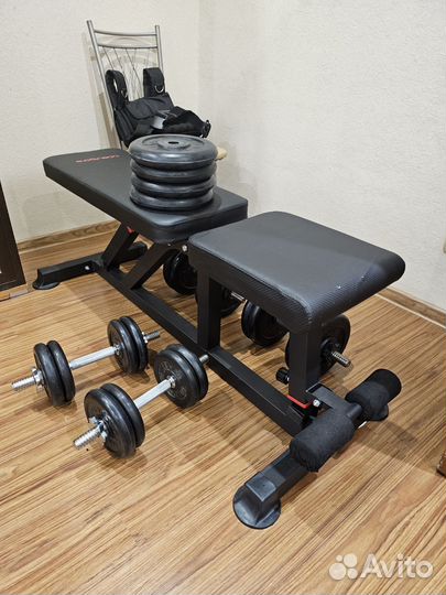 Скамья для жима наклонная