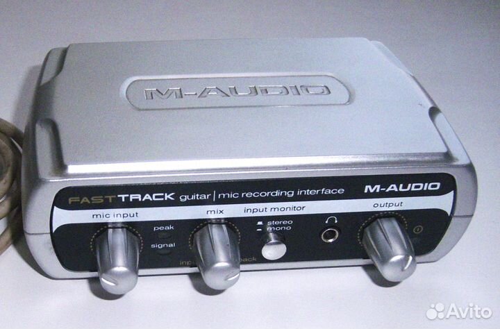Внешняя звуковая карта M-Audio Fast Track USB